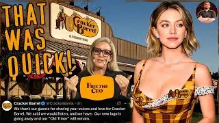 BREAKING: Cracker Barrel Ditches Bland Logo and the CEO is Next!