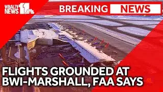 Breaking: Crews working on BWI-Marshall runways