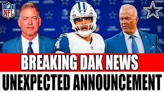BREAKING: Dak Prescott SHOCKS the NFL With Unexpected Announcement!