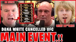 BREAKING: Dana White CANCELS UFC 324 MAIN EVENT! Fans STUNNED