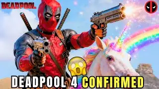 BREAKING! DEADPOOL 4 IS COMING SOON! 😱🔥