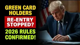 BREAKING: DHS Confirms Green Card Re-Entry Halted in 2026 – Immigrants Warned |Social Security