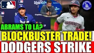 🚨 BREAKING! DODGERS MAKE A MOVE FOR CJ ABRAMS — WHAT THIS TRADE REALLY MEANS FOR LA!