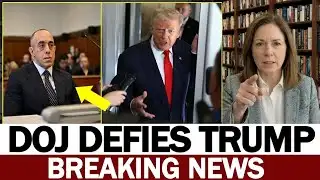 Breaking: DOJ Officials Override Trump as He Orders Delay — Command Ignored