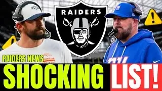 BREAKING! FINAL 3 HC NAMES LEAKED! (SCHEFTER) + STAR DC GONE?! Raiders News