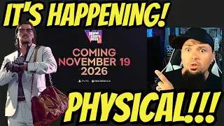 BREAKING: GTA 6 2026 Release Confirmed - Physical Copies Won