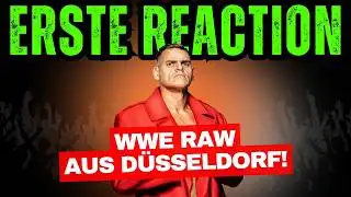 BREAKING! GUNTHER HAS DONE IT AGAIN! TAP OUT IN DÜSSELDORF! | WWE RAW Live Reaction