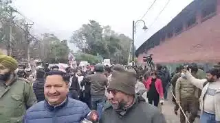 #Breaking #Hungma Police Aur Law Students Aamne Samne??!!!...#77thRepublicDay #Shocking