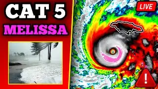 🔴 BREAKING Hurricane Melissa Coverage - 175+ MPH Category 5 - With Live Storm Chasers