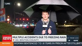 BREAKING: Icy roads lead to multiple crashes in the Tri-Cities area