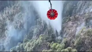 BREAKING: Indian Air Force Mi-17V5 helicopters battled raging forest fires