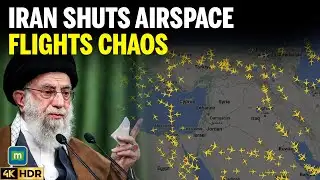 BREAKING: Iran Shuts Airspace Amid US Tension — Major Flight Chaos