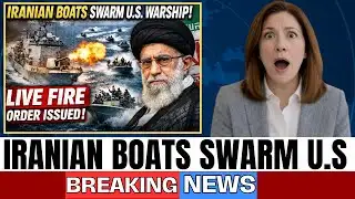 BREAKING: Iranian Fast Boats Swarm U.S. Destroyer — Live-Fire Order Issued
