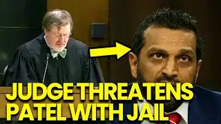 BREAKING: Kash Patel CRUMBLES as Judge Delivers FINAL Warning Before Jail