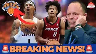 BREAKING: Knicks Cut Two Players… BIG Roster Moves Coming?