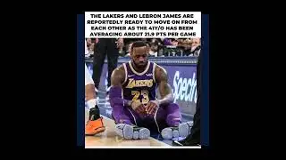 Breaking: Lakers & LeBron James reportedly ready to move on from each other 👑🏀 | #NBA #shorts