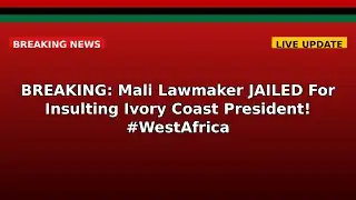 BREAKING: Mali Lawmaker JAILED For Insulting Ivory Coast President! #WestAfrica