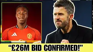 🚨 BREAKING: Man United £26M Bid CONFIRMED! Carrick’s First Signing + Zirkzee EXIT SHOCK 😱🔥