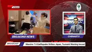 Breaking: Massive 7.6 Earthquake Strikes Japan, Tsunami Warning Issued
