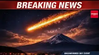 BREAKING: Meteor Explodes Across Sky Over Japan’s Mount Fuji — Stunning Nighttime Spectacle | RBN