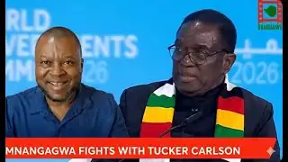 BREAKING: Mnangagwa Fights With Tucker Carlson