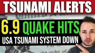 BREAKING: NEW 6.9 Earthquake – Tsunami ALERT Issued