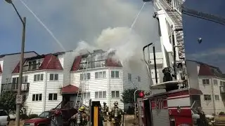 BREAKING NEWS: 2-alarm fire at Oceanfront condo
