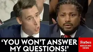 BREAKING NEWS: All Hell Breaks Loose As Hawley Ruthlessly Confronts Ex-Biden Advisor Over Report