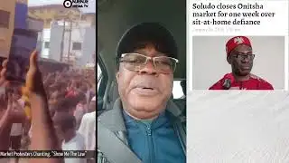 Breaking news Anambra on fire right now