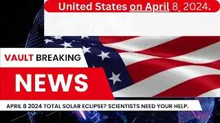 Breaking News: April 8 2024 total solar eclipse Scientists need your help | Participate