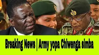 Breaking news  | Army Removed Mnangagwa 