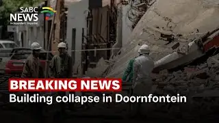 BREAKING NEWS: Building collapse in Doornfontein