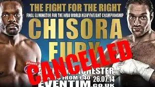 BREAKING NEWS- CHISORA CANCELLS REMATCH!