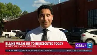Breaking news coverage: Dallas ICE facility shooting & Blaine Milam execution coverage