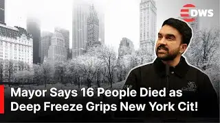 BREAKING NEWS: Deadly Cold Wave Hits NYC: 16 Die Outdoors as Mayor Declares Ongoing Emergency | AL1Z