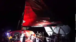 BREAKING NEWS: DONGFENG RACE TEAM BREAK MAST - CREW SAFE