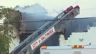 Breaking News: Fire in Northwest Baltimore