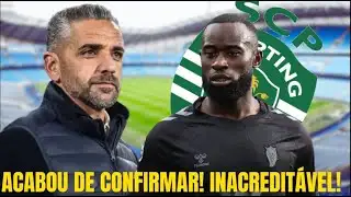BREAKING NEWS FROM LISBON! DECISION MADE! NO ONE EXPECTED THIS! NEWS ABOUT SPORTING 1