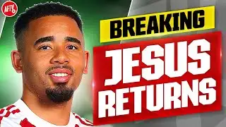 BREAKING NEWS: Gabriel Jesus Is Back In Training!