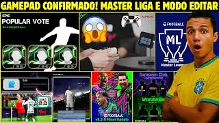 🚨 BREAKING NEWS! GAMEPAD CONFIRMED! MASTER LEAGUE, EDIT MODE, UPDATE 5.3, NEW FEATURES FOR EFOOTB...