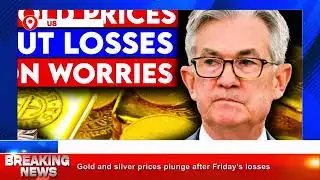 Breaking News Gold and silver prices plunge after Friday