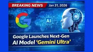Breaking News: Google Launches Next-Gen AI Model ‘Gemini Ultra’#Smart Buzz India #BreakingNews 