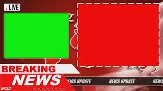 Breaking News Green Screen Template | Viral News Video Editing Ready”