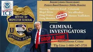 Breaking News HUD Announces Anonymous Crime Tip Line Section 8 Project Based Housing Public Housing