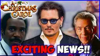 BREAKING NEWS: Ian McKellen Joins Johnny Depp’s Christmas Carol!