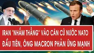 Breaking News: Iran targets NATO base first, Macron reacts strongly.