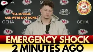 BREAKING NEWS: Is It The End? Patrick MAHOMES Makes a Bombshell Statement And Shocks The NFL