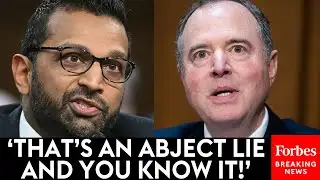 BREAKING NEWS: Kash Patel And Adam Schiff Have Explosive Confrontation During Confirmation Hearing