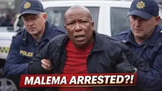 BREAKING NEWS‼️ MALEMA ARREST DRAMA REVEALED — INSIDE THE FULL STORY