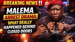 BREAKING NEWS‼️ MALEMA ARREST DRAMA: WHAT REALLY HAPPENED BEHIND CLOSED DOORS